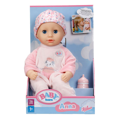 Bebé nacido tacto suave niña anna rose - 36cm