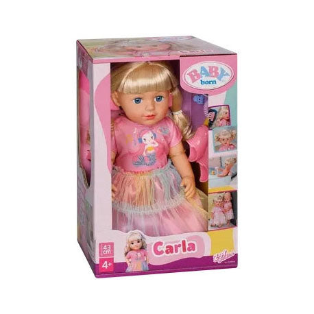 Bebé nacido hermana carla 43 cm