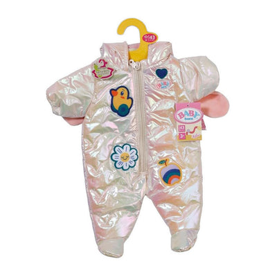 Confezione da sci Baby Born crema - 43 cm