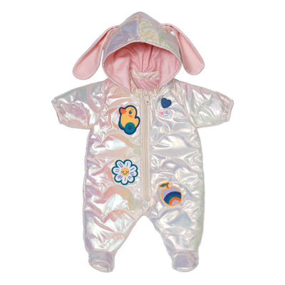 Confezione da sci Baby Born crema - 43 cm