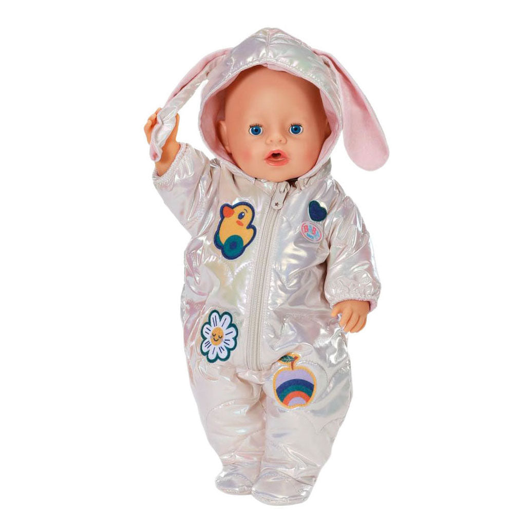 Confezione da sci Baby Born crema - 43 cm