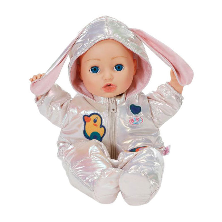 Confezione da sci Baby Born crema - 43 cm