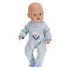 Pelele baby born menta - 43cm