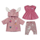 Set cappotto e vestito per neonati - 43 cm