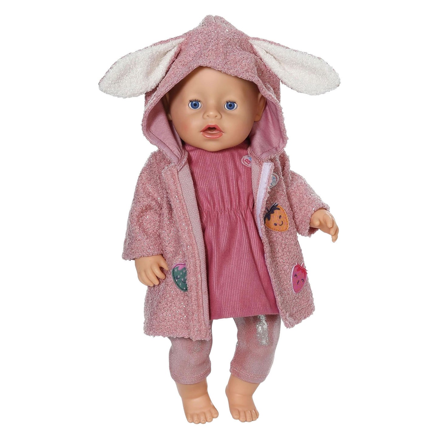Set cappotto e vestito per neonati - 43 cm