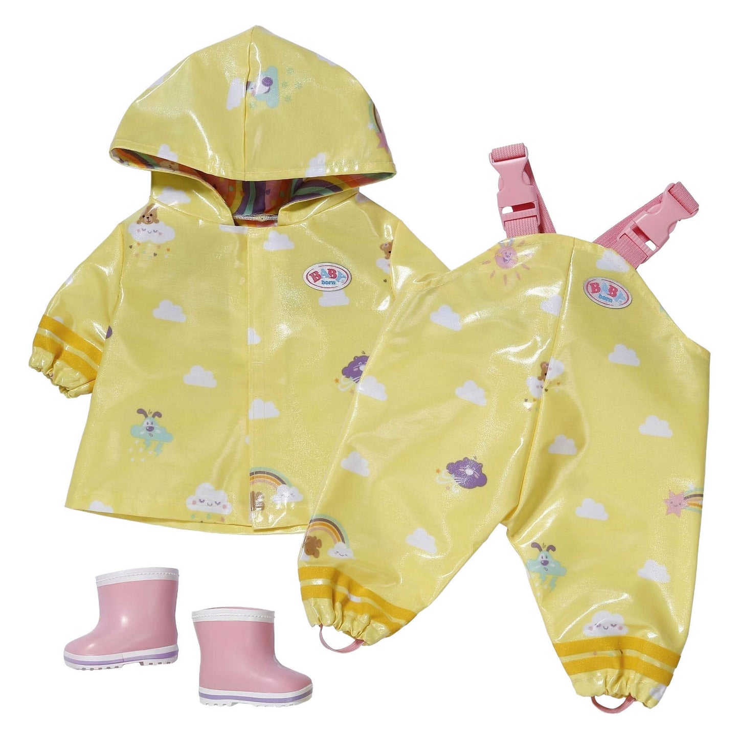 Conjunto de lluvia para bebé nacido - 43 cm