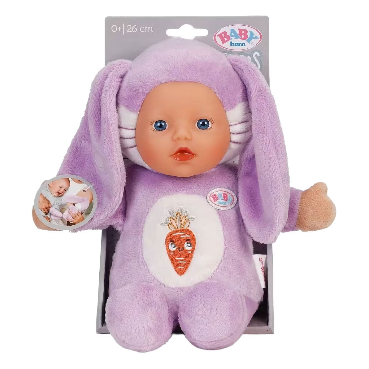 Bebé nacido para bebés conejo divertido (26 cm)
