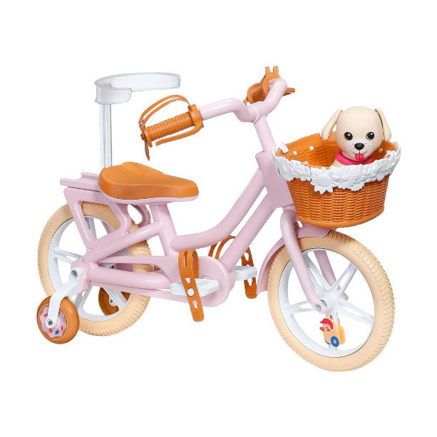 Bebé nacido en bicicleta con suerte.