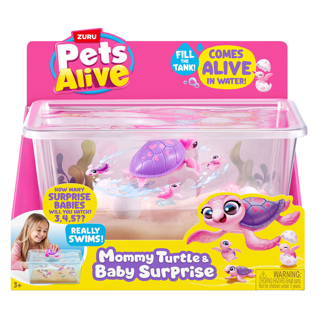 PETS Alive Mama Turtle Surpise Set