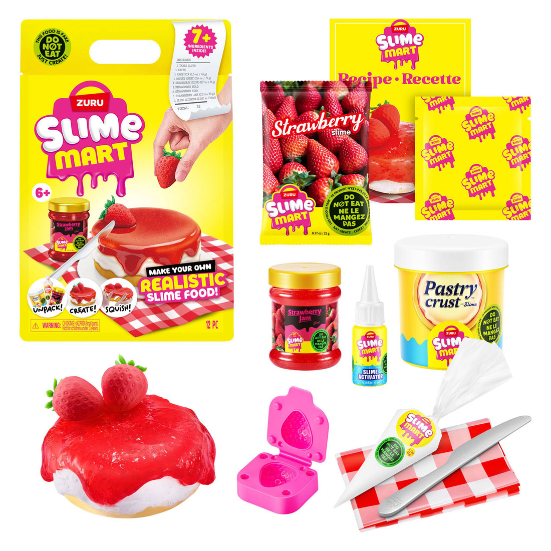 Donut de compras pequeño Zuru Slime Mart