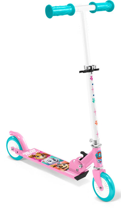 Patinete plegable Stamp - patrulla canina - rosa
