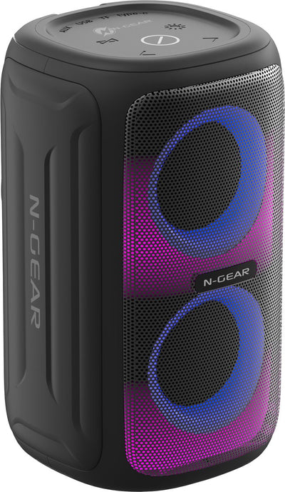 N-gear lgp juke 101 - bluetooth speaker - party box - waterproof - black