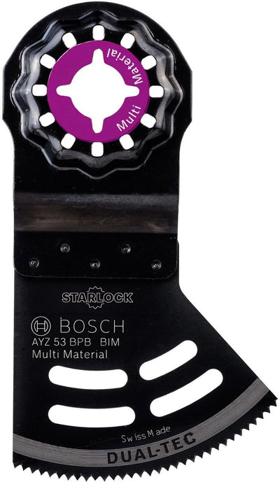 Bosch 1x lama per sega ad immersione bim dual-tec starlock ayz 53 bpb multimate...