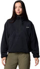 Columbia jersey de exterior para mujer sequoia grove™ 1 2 zip polar - negro