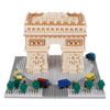 Juego de construcción Nanoblock Arc de Triomphe Deluxe - 1560 piezas.