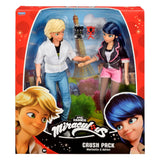 Bandai Miraculous Marinette Adrien doll set - 26 cm - afbeelding 2