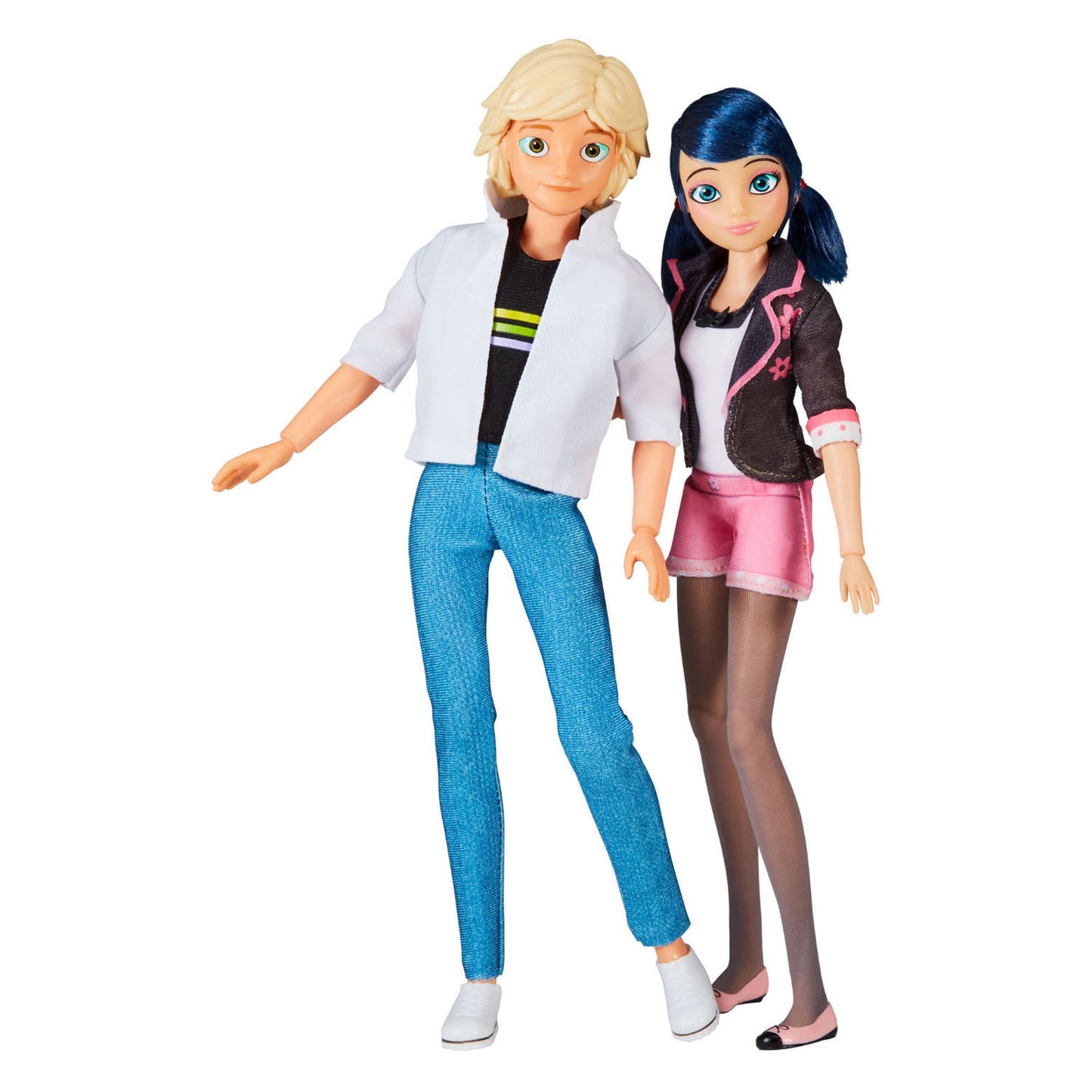 Bandai miraculous marinette adrien poppenset - 26 cm