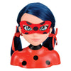 Bandai - miraculous ladybug - miraculous deluxe styling head 21cm - ladybug styling head + 30 accessories, clips, ribbons, jewelry - miraculous officially licensed - children's toys 4 years and + - p50247
