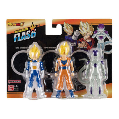 Figuras bandai dragon ball flash series 10cm - 3uds.