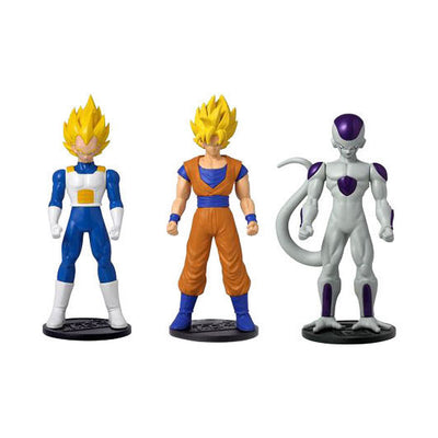 Figuras bandai dragon ball flash series 10cm - 3uds.