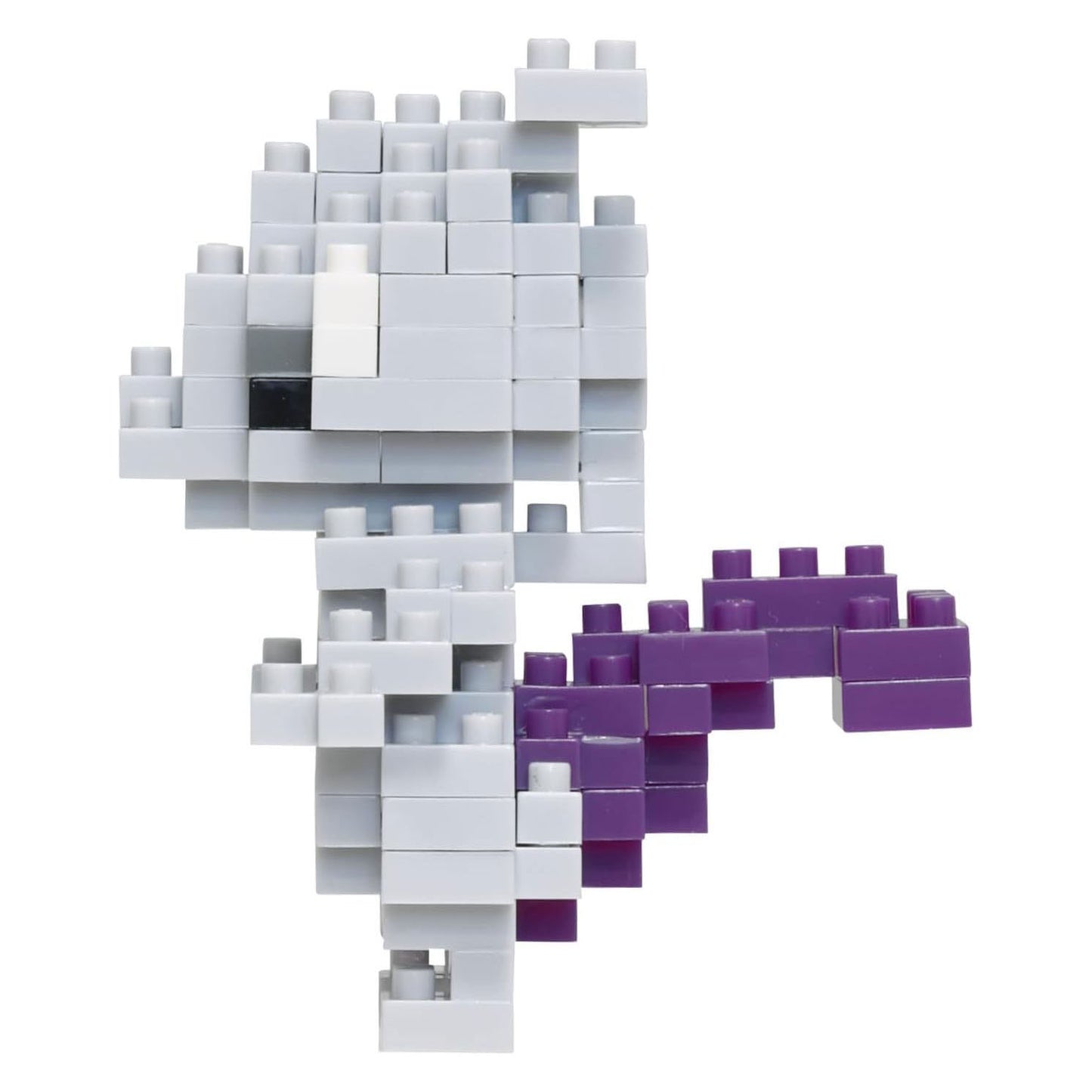 Bandai - nanoblock - mewtwo - pokémon - mini figura de ladrillo - juego de construcción - kit de construcción de figuras pokémon pixel mewtwo - nbpm006