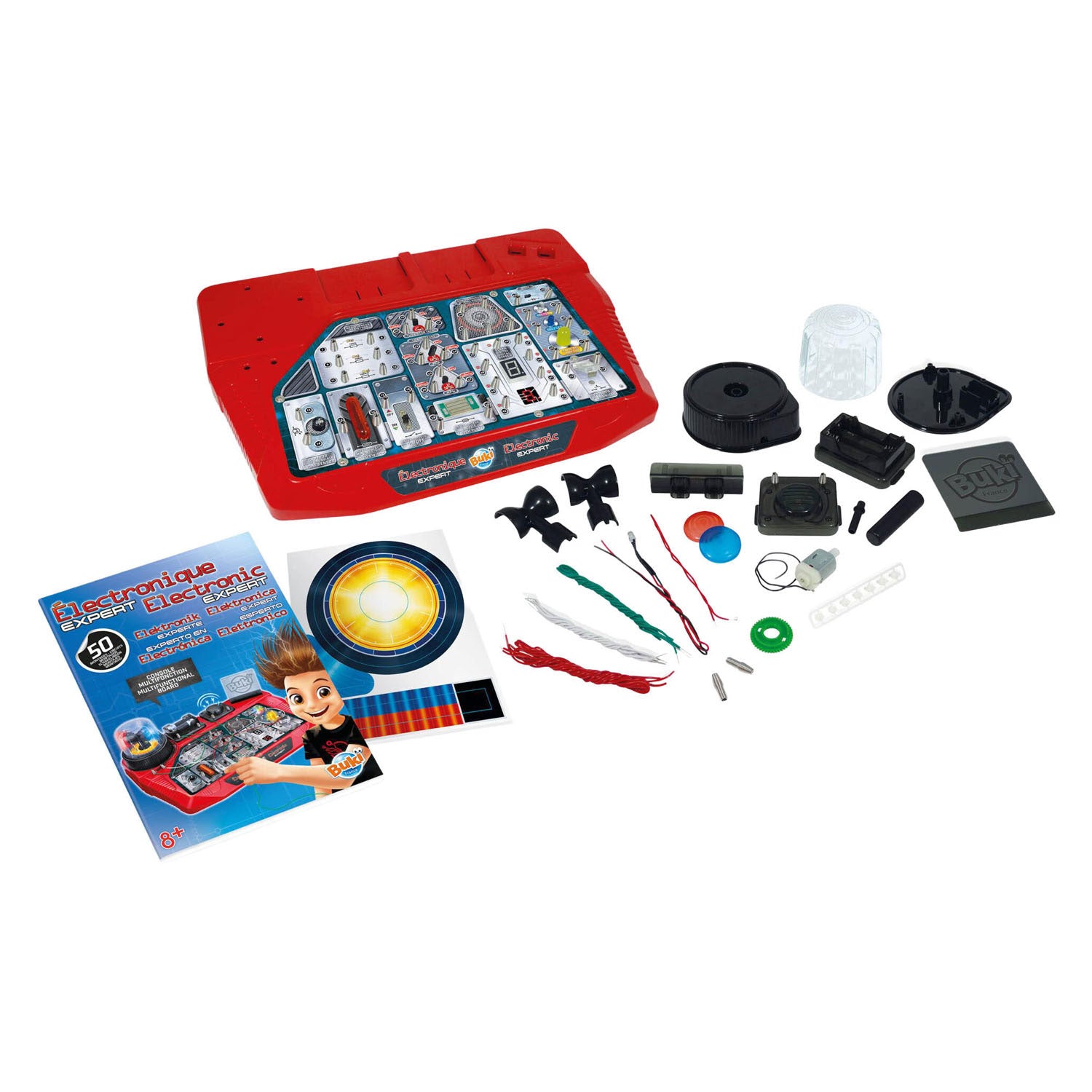 Buki france buki - electronics set expert - experimenting - electronics - technology - electricity - educational toys