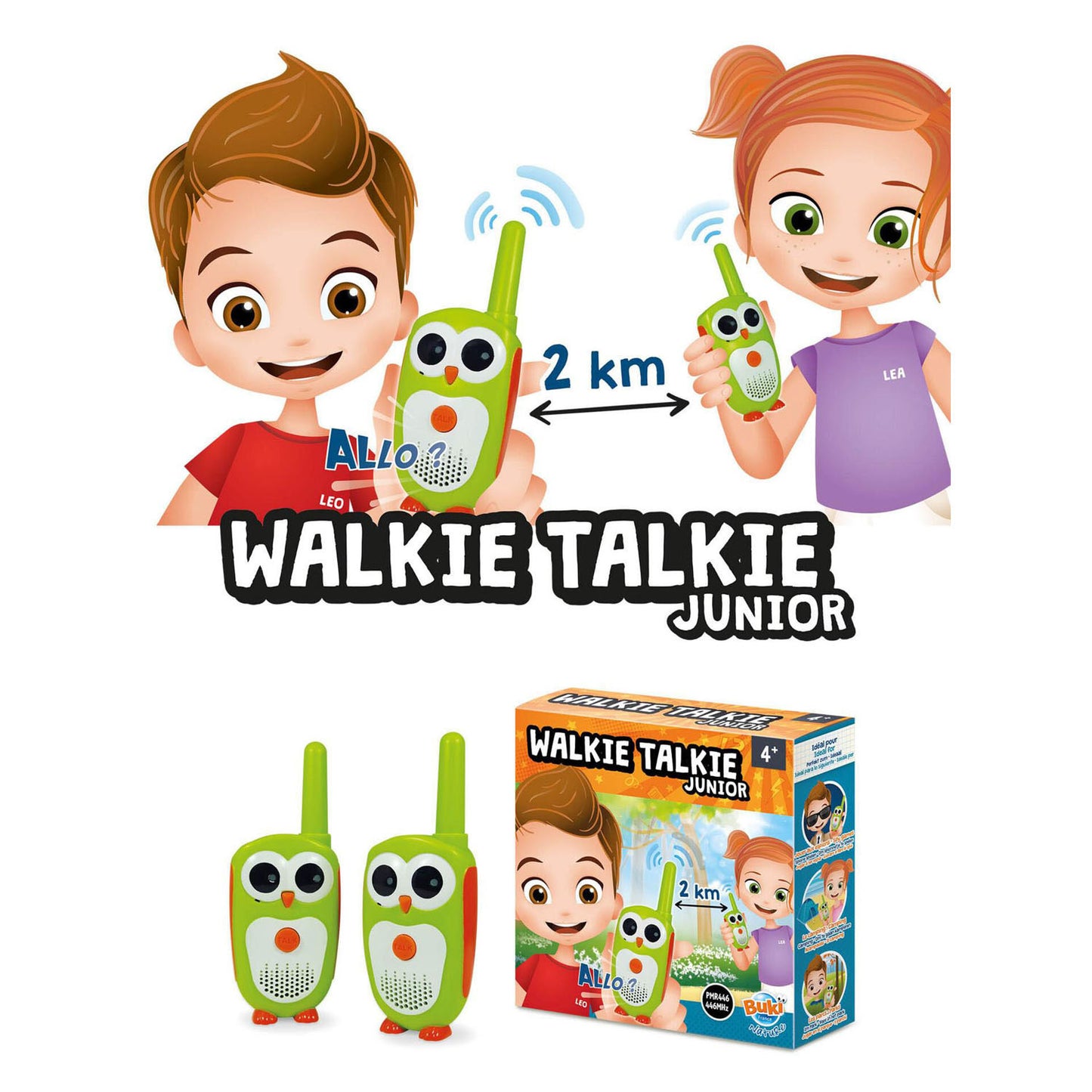 Walkie-talkie natura junior