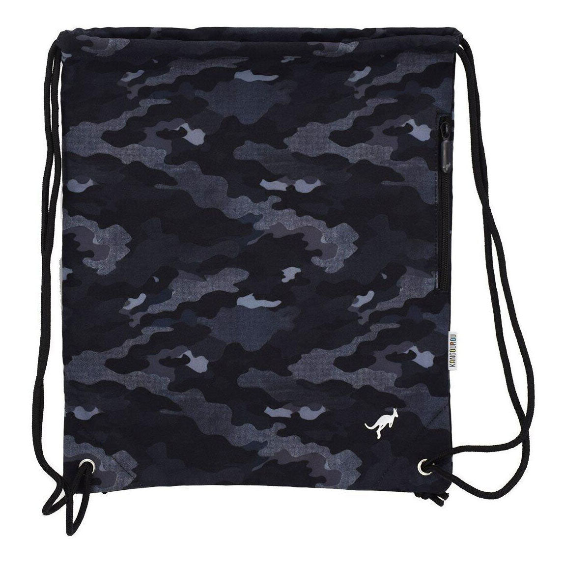 Bolsa de deporte Kangourou camuflaje gris