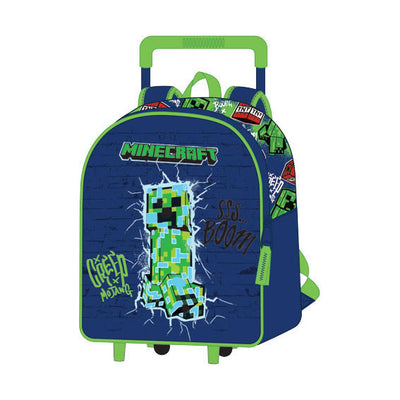 Zaino trolley 3D Minecraft - 32x11x26 cm