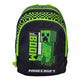 Minecraft tree backpack with 2 compartments - 38x28x16cm