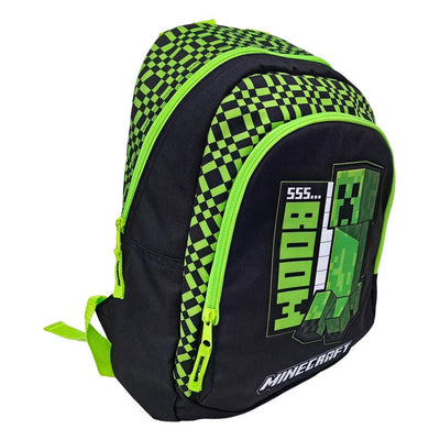 Zaino albero Minecraft con 2 scomparti - 38x28x16 cm