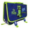 Zaino scolastico Minecraft 2 scomparti con tasca frontale - 31,5x41x15 cm