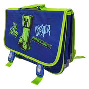 Minecraft schooltas 2 compartimenten met voorzak - 31,5x41x15cm - afbeelding 4
