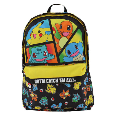 Zaino Pokemon Pokemon con tasca frontale - 42x30x18 cm