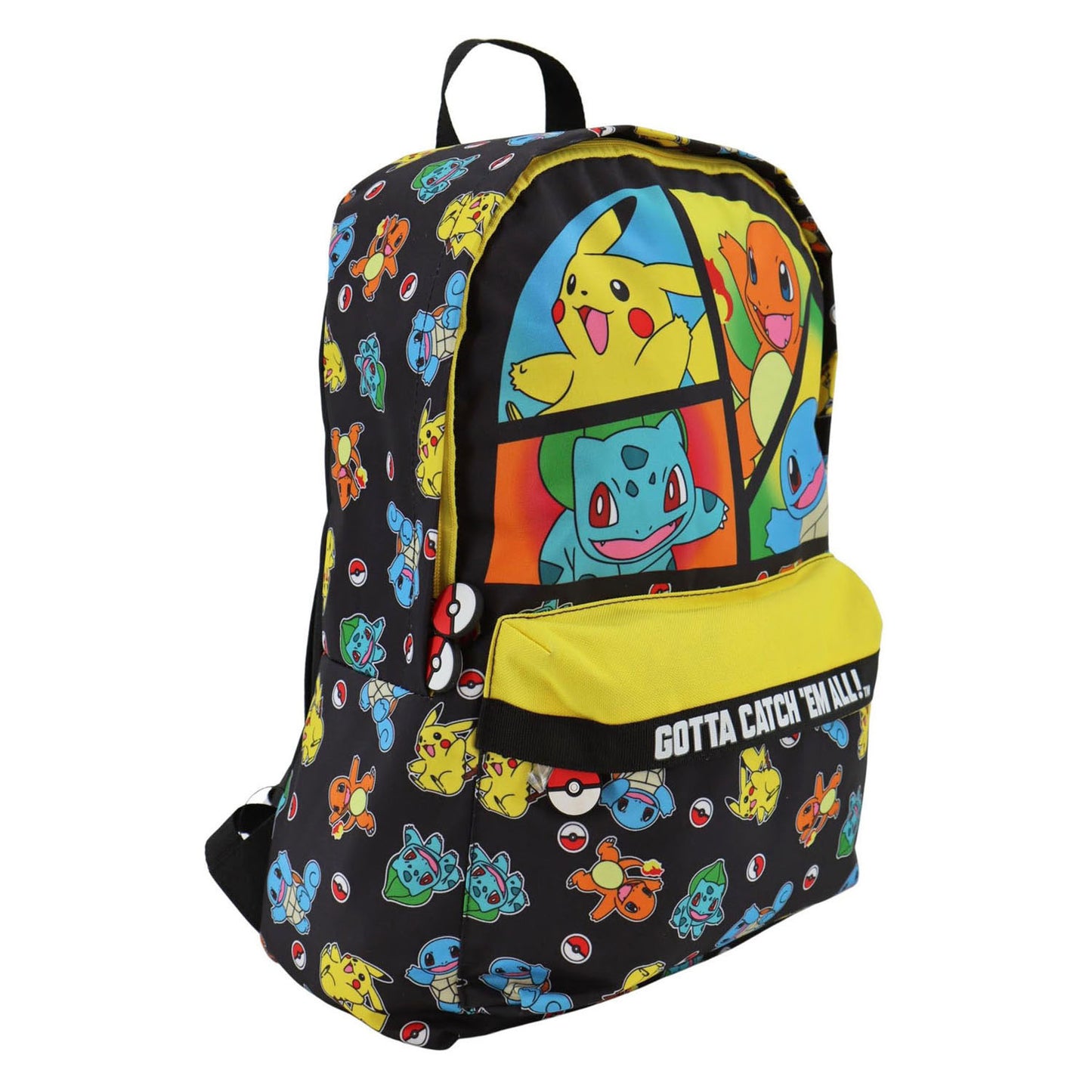 Zaino Pokemon Pokemon con tasca frontale - 42x30x18 cm