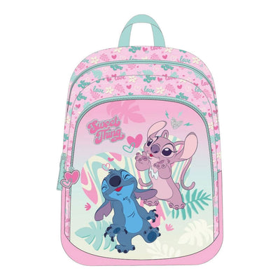 Zaino Disney Stitch Love 2 comp 38x28x16cm