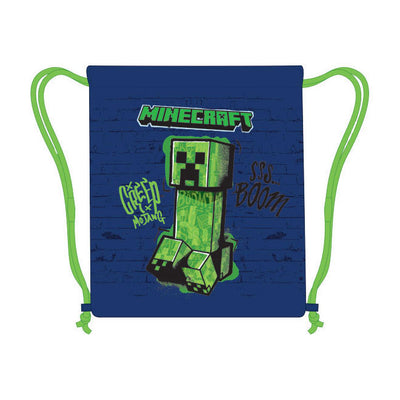 Borsa da palestra Minecraft - 42x31 cm