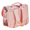 Borsa da scuola con fiori di pietre e ossa