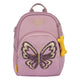 Mochila piedras y huesos purpurina mariposa lila laurel 2.0