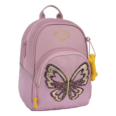 Zaino Stones and Bones glitter farfalla lilla alloro 2.0