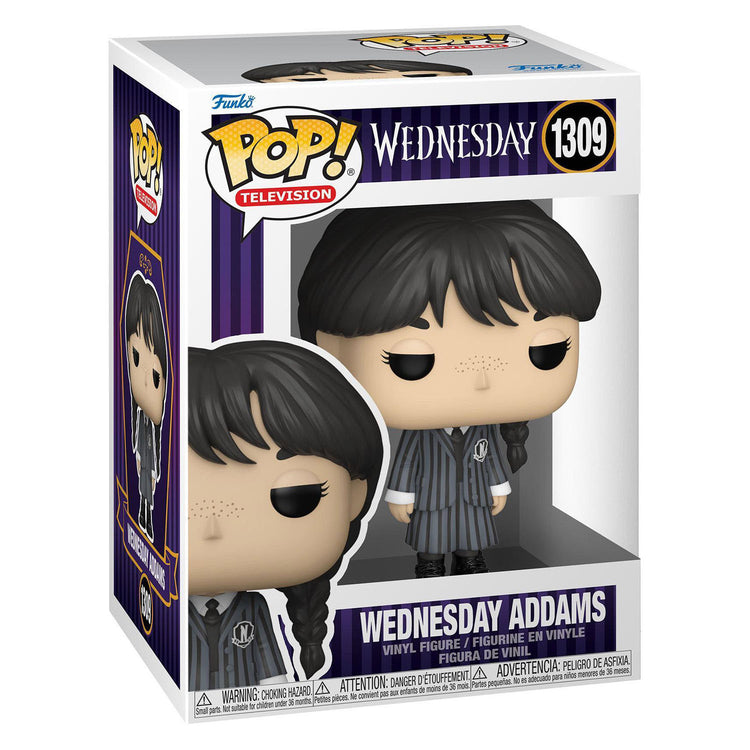 Funko pop miércoles addams - televisión coleccionable - 9,5 cm - #1309