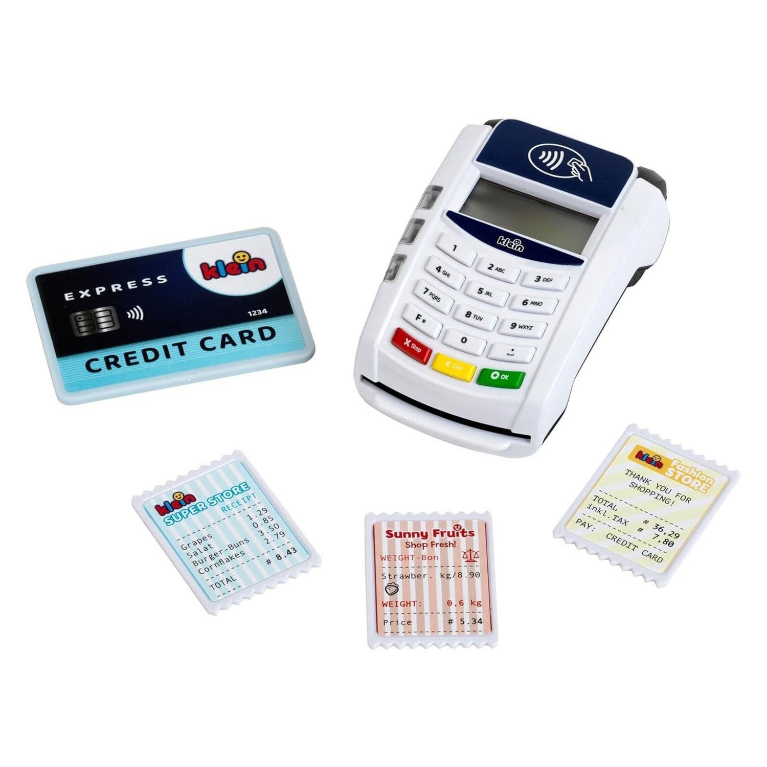 Piccoli giocattoli - Bancomat - con carta di credito - con luci e suoni