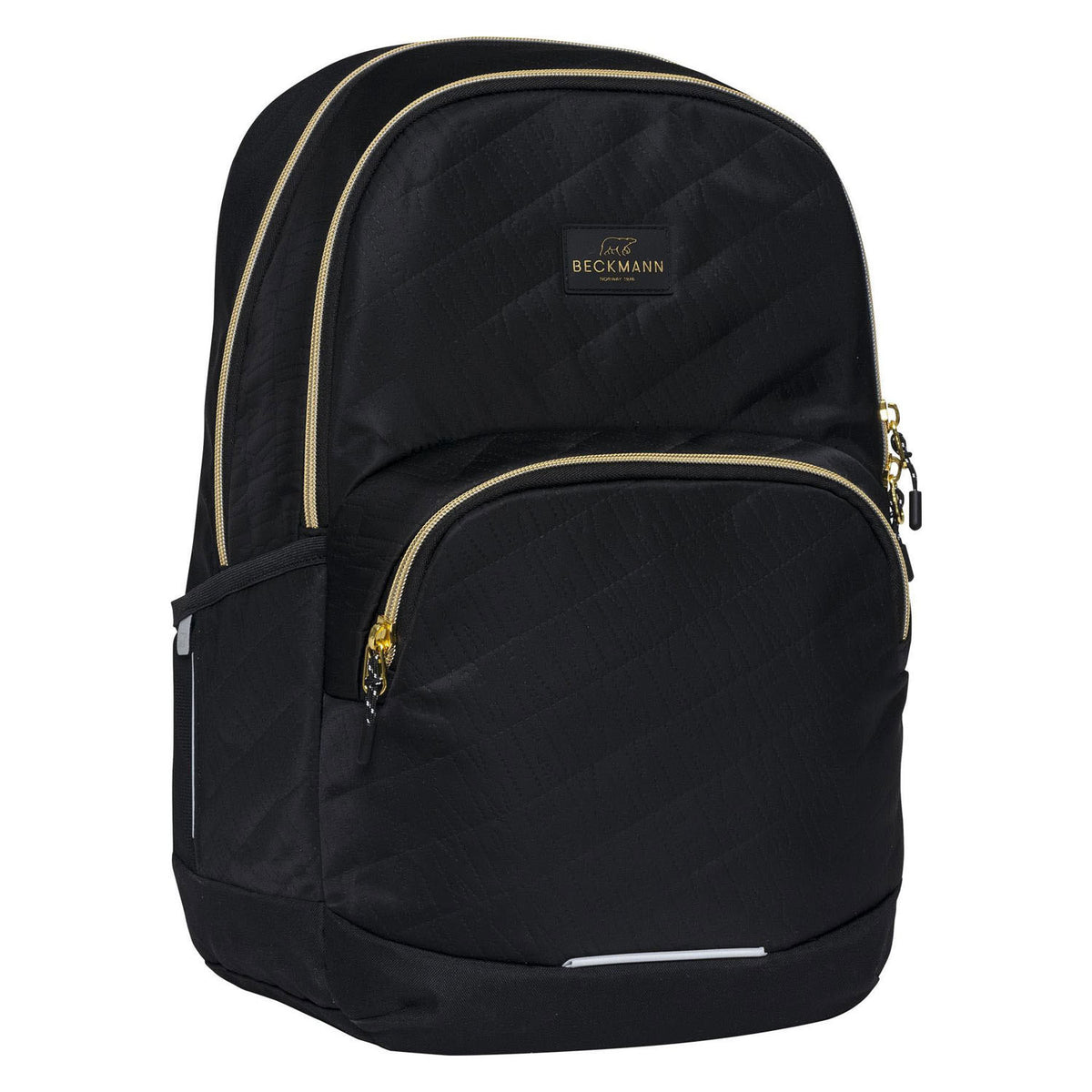 Mochila Beckmann sport junior 30l - negro dorado