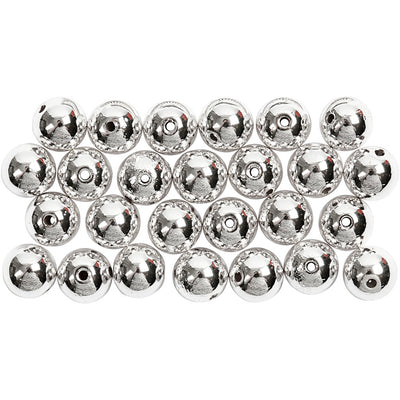 Creative Company Beads Silver, 50st.