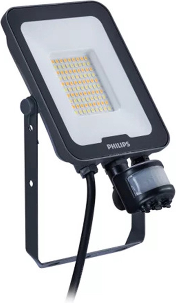 Philips led philips - reflector led ledinaire bvp167 gris 30w 3600lm 40d - 830-840-865 | IP65 simétrico con sensor de movimiento