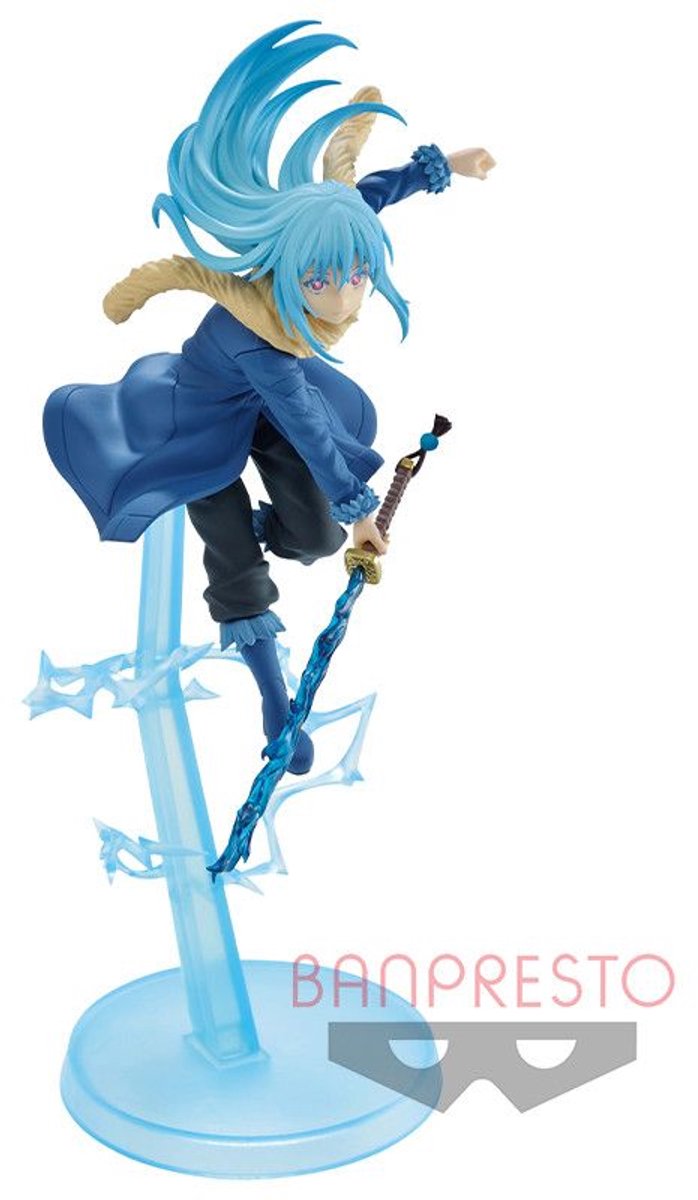 Banpresto esa vez que me reencarné en limo - otherworlder plus - rimuru = figura tempestad 14cm