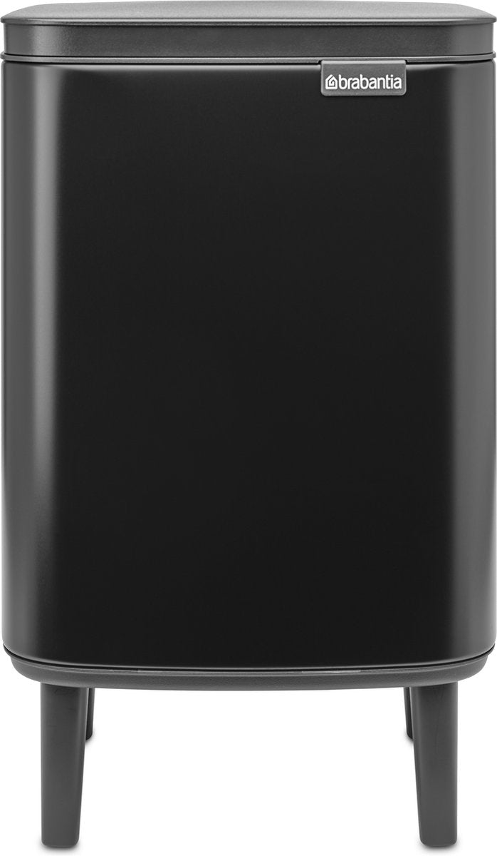 Pattumiera Brabantia bo hi - 7 litri - bagno - nero opaco