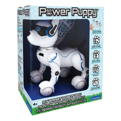 Lexibook current puppy – my smart robotic dog with programming function, dance, walk, movements, touch sensors and animal imitation, incl. remote control