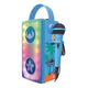Stitch illuminated bluetooth speaker with microphone