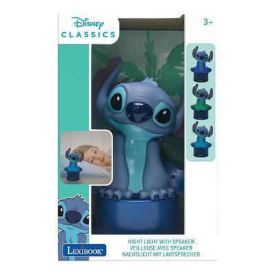 Luce notturna Disney Stitch con altoparlante